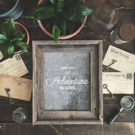 And So The Adventure Begins Print