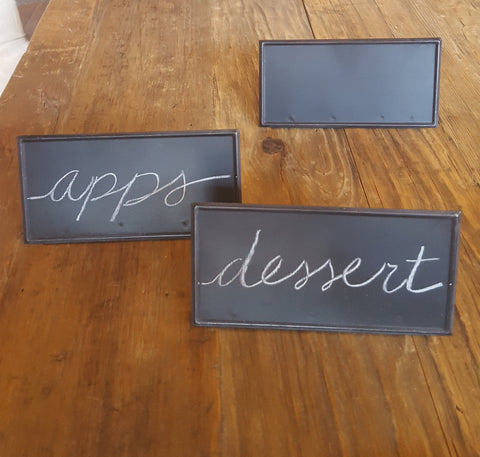 Table Chalkboards