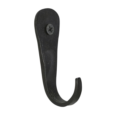 Forged Black Iron Hook – 1900 House and Home