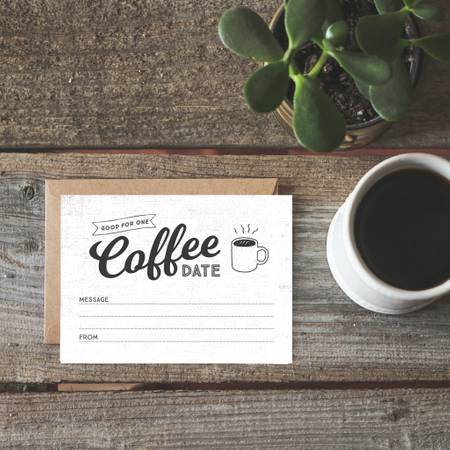 Coffee Date Card