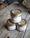Dandles Candles 5 oz mason jar hand poured soy candle lilac
