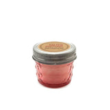 Salted grapefruit hand poured soy wax jar candle 3 oz