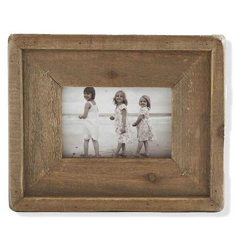 Weathered Wood Picture Frame