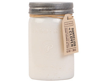 Dandelion and Clover 9.5 oz. Hand-Poured Soy Jar Candle