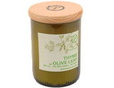 Thyme and Olive Leaf 8 oz. Soy Eco Candle