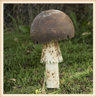 Rusty Dome top  garden mushroom