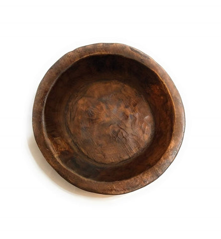 Hand Carved Wood Bowl