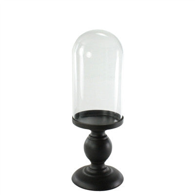 Large Pedestal with Glass Dome