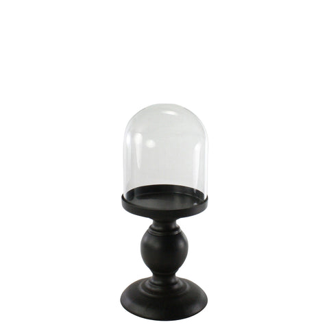 Small Pedestal with Glass Dome